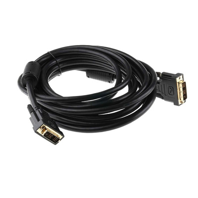 RS PRO, Male DVI-D Single Link to Male DVI-D Single Link  Cable, 5m