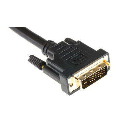 RS PRO, Male DVI-D Dual Link to Male DVI-D Dual Link  Cable, 5m