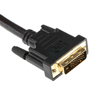 RS PRO, Male DVI-D Dual Link to Male DVI-D Dual Link  Cable, 5m