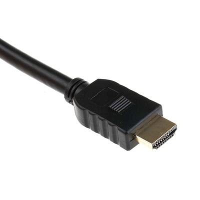 RS PRO 1920x1200 Male HDMI to Male DVI-D Dual Link  Cable, 10m