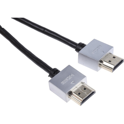 RS PRO 4K Male HDMI to Male HDMI  Cable, 50cm