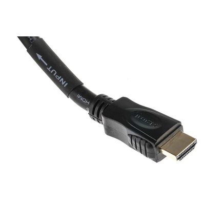 RS PRO 4K Male HDMI to Male HDMI  Cable, 20m