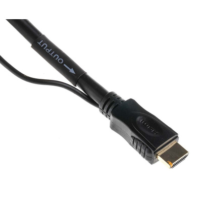 RS PRO 4K Male HDMI to Male HDMI  Cable, 20m