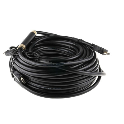 RS PRO 4K Male HDMI to Male HDMI  Cable, 25m