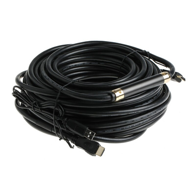 RS PRO 4K Male HDMI to Male HDMI  Cable, 30m