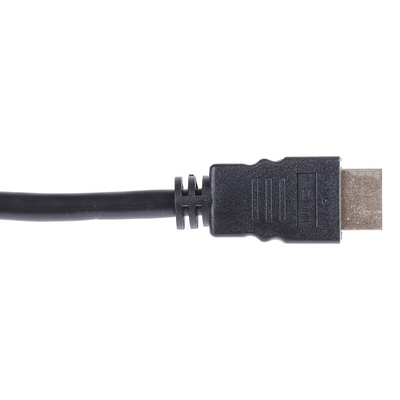 RS PRO 4K Male HDMI to Male DVI-D Single Link  Cable, 1m