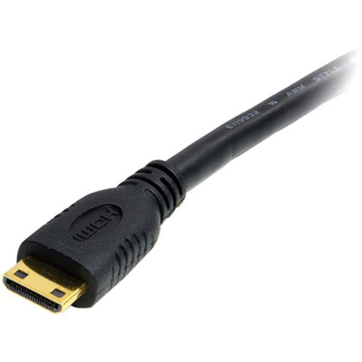 StarTech.com 4K @ 30Hz HDMI 1.4 Male HDMI to Male Mini HDMI  Cable, 2m