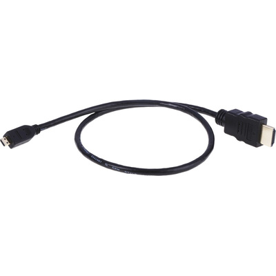 StarTech.com 4K @ 30Hz HDMI 1.4 Male HDMI to Male Micro HDMI  Cable, 50cm