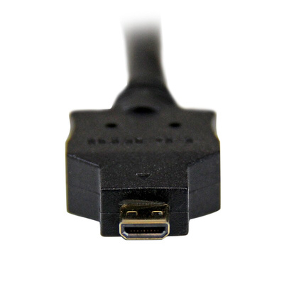 StarTech.com 1920 x 1200 Male Micro HDMI to Male DVI-D Single Link  Cable, 2m
