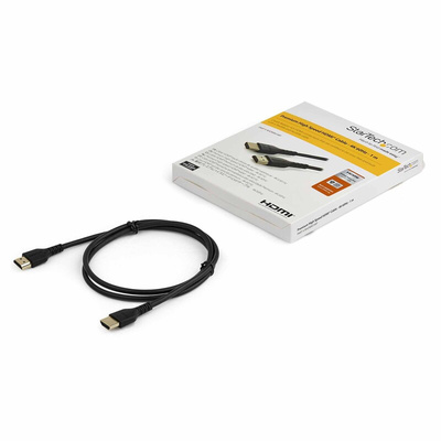 StarTech.com 4K @ 60Hz HDMI 2.0 Male HDMI to Male HDMI  Cable, 1m