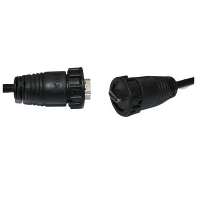 RS PRO 4K Male HDMI to Male HDMI  Cable, 2m