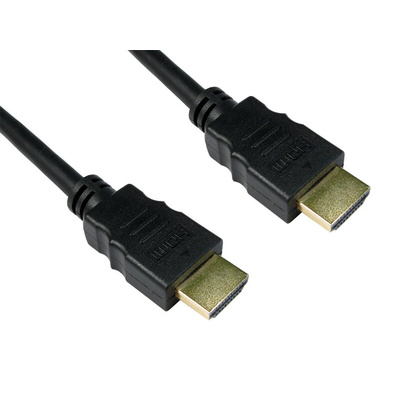 RS PRO 4K Male HDMI to Male HDMI  Cable, 1m