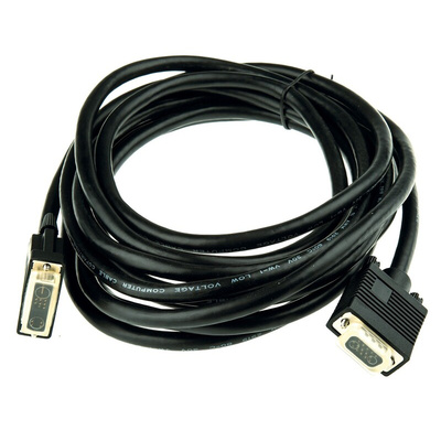 Roline, Male DVI-A to Male VGA Cable, 5m