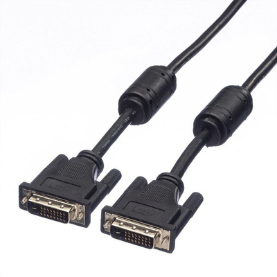 Roline, Male DVI-D Dual Link to Male DVI-D Dual Link Cable, 3m