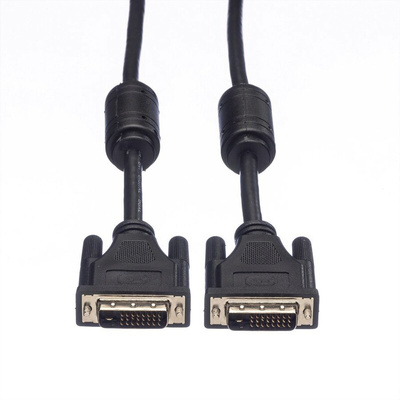 Roline, Male DVI-D Dual Link to Male DVI-D Dual Link Cable, 3m