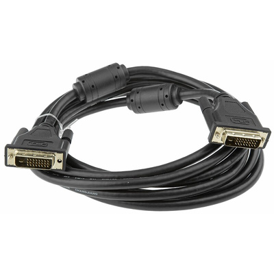 Roline, Male DVI-D Dual Link to Male DVI-D Dual Link Cable, 3m