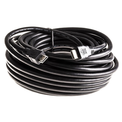 Roline High Speed Male HDMI Ethernet to Male HDMI Ethernet Cable, 15m