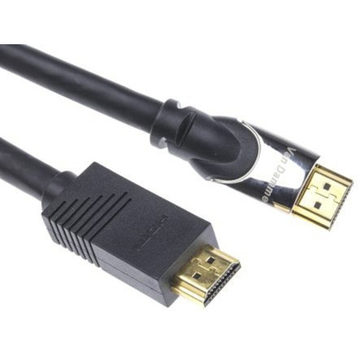 Van Damme High Speed Male HDMI Ethernet to Male HDMI Ethernet Cable, 15m