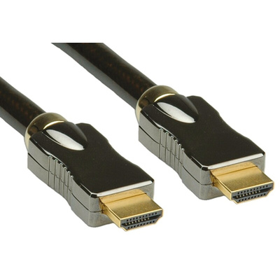 Roline Male HDMI Ethernet to Male HDMI Ethernet Cable, 2m