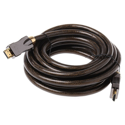 Roline Male HDMI Ethernet to Male HDMI Ethernet Cable, 5m