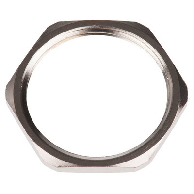 RS PRO Brass Cable Gland Locknut, M32 Thread