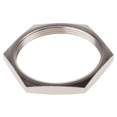 RS PRO Brass Cable Gland Locknut, M50 Thread
