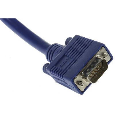 Van Damme Male VGA to Male VGA Cable, 6m