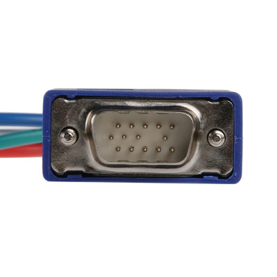 Van Damme Male VGA to Female BNC x 5 Cable, 150mm