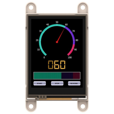 4D Systems gen4-IoD-24T TFT LCD Colour Display / Touch Screen, 2.4in, 240 x 320pixels