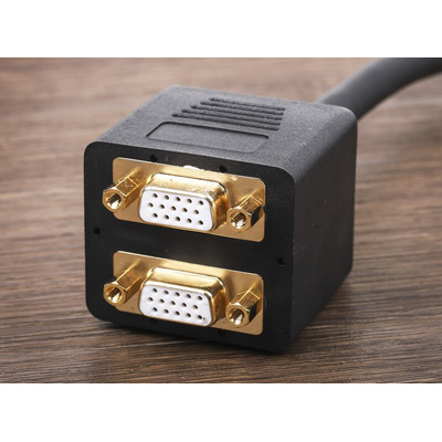 StarTech.com Male VGA to Female VGA Cable, 300mm