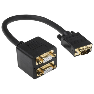 StarTech.com Male VGA to Female VGA Cable, 300mm