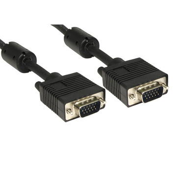 RS PRO Male VGA to Male VGA Cable, 25m