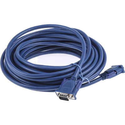 RS PRO Male VGA to Male SVGA Cable, 10m