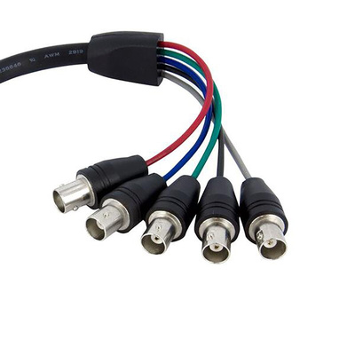 StarTech.com Male VGA to Female BNC Cable, 300mm