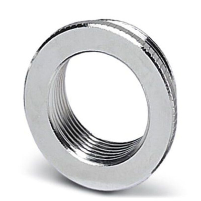 Phoenix Contact Cable Gland Adaptor, M16 Exterior Thread, M20 Interior Thread, Nickel Plated Brass