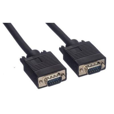 Roline Male VGA to Male VGA Cable, 2m