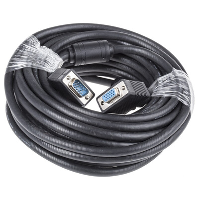 Roline Male VGA to Female VGA Cable, 10m