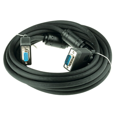 Roline Male VGA to Female VGA Cable, 6m