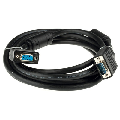 Roline Male VGA to Female VGA Cable, 3m