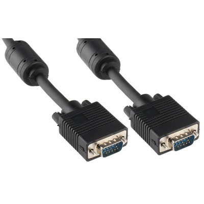 Roline Male VGA to Male VGA Cable, 3m