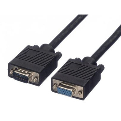 Roline Male VGA to Female VGA Cable, 10m