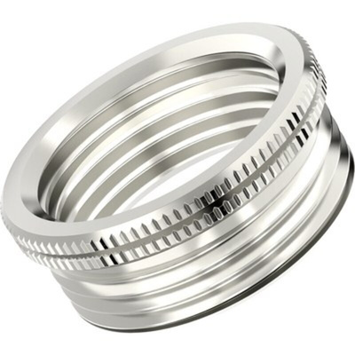 Lapp Cable Gland Adaptor, M20 Exterior Thread, PG9 Interior Thread, Nickel Plated Brass, SKINDICHT Series