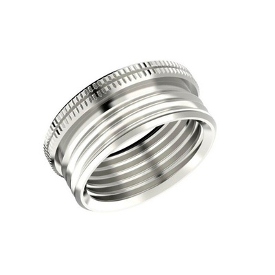Lapp Cable Gland Adaptor, PG11 Exterior Thread, M16 Interior Thread, Nickel Plated Brass, SKINDICHT Series