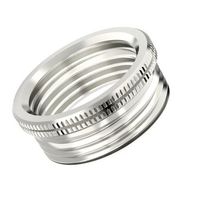 Lapp Cable Gland Adaptor, PG11 Exterior Thread, M16 Interior Thread, Nickel Plated Brass, SKINDICHT Series