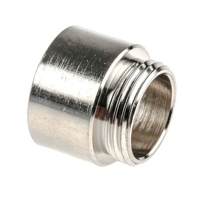 Lapp Cable Gland Adaptor, PG11 Exterior Thread, M20 Interior Thread, Nickel Plated Brass, SKINDICHT Series