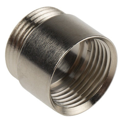 Lapp Cable Gland Adaptor, PG13.5 Exterior Thread, M20 Interior Thread, Nickel Plated Brass, SKINDICHT Series