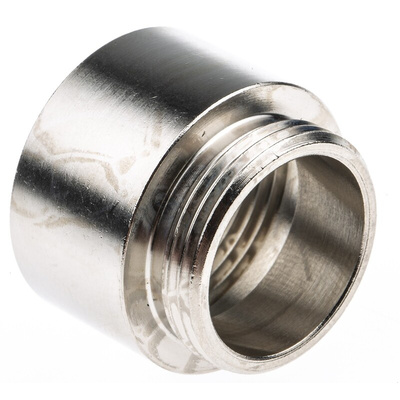 Lapp Cable Gland Adaptor, PG16 Exterior Thread, M25 Interior Thread, Nickel Plated Brass, SKINDICHT Series