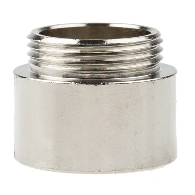 Lapp Cable Gland Adaptor, PG16 Exterior Thread, M25 Interior Thread, Nickel Plated Brass, SKINDICHT Series