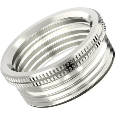 Lapp Cable Gland Adaptor, PG21 Exterior Thread, M32 Interior Thread, Nickel Plated Brass, SKINDICHT Series