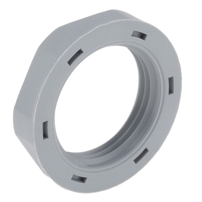 Lapp Grey Fibreglass PA Cable Gland Locknut, PG13.5 Thread, IP68